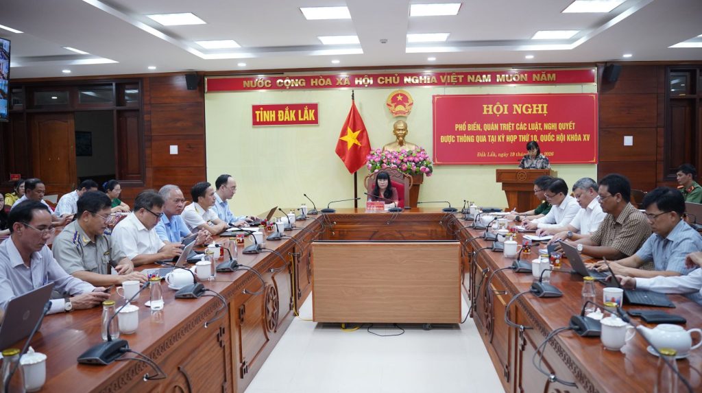 Phổ biến, quán triệt các luật quan trọng được Quốc hội thông qua